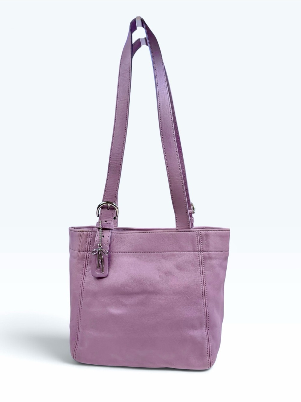 🦄 Vintage Coach Waverly Soho Buckle Bag 4157 — Lavender/Lilac/Purple - Picture 3 of 12
